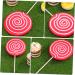 Alipis 4 Pcs Fake Lollipop Props Decor Christmas Lollipop Props Giant Prop Giant Candy Peg with Hook Realistic Candy Props Kid Toys Lollipop Cake Decorations Child Wooden Ornaments Drinks - Buy Online on SooperMarket.com