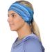 TrailHeads Women's Print Ponytail Headband Made in USA - deep dive blue - Buy Online on SooperMarket.com