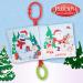 Rudolph The Red-Nosed Reindeer Teether Book - Soft Crinkle, Mirror, Christmas Toy | Kids Preferred | Boys & Girls 0+ | 5 Inches - Buy Online on SooperMarket.com