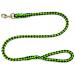 Dog leash large dogs jumbo with hand loop up to 80 kg / guide leash / practice line / training line very stable 17 colors (1.30m black-neon green) 1.30 m black-neongr n