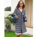 Uniexcosm Maternity Nursing Nightdress - Women's Short Sleeve Nightwear Navy Blue - Buy Online on SooperMarket.com