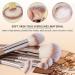 20 Pcs Professional Makeup Brushes Set - Foundation Eyeshadow Blush Brushes - Travel Kabuki Blending Concealers Face Powder Eye Makeup Brush Sets with Gift Box - Champagne - Buy Online on SooperMarket.com