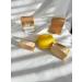 Soanna Set of 2 Handmade Lemongrass Soaps | Natural Ingredients | Beige | International Shipping - Buy Online on SooperMarket.com