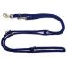 Dog leash double leash training leash for medium dogs up to 45 kg over 39 colors very stable (2.80 m navy) 2.80 m navy