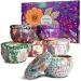 Fragrance candles gifts for women: 6 pack aromatherapy candle for house fragrant natural soy wax essential oil stress relief candle mother's day gift set for Thanksgiving Christmas birthday f07 forest