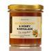 Earthbreath Marmalade - Sea Buckthorn & Honey - 380g - Sugar-free Natural Pure - Berries - Vegan Gelling Agent - Medium Cut - Free From Gelatine Preservatives or Any Artificial Additives