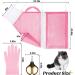 4-Piece Cat Grooming Bath Bag Set with Gloves and Nail Clippers - Perfect for Cats & Dogs Bathing and Nail Trimming - Buy Online on SooperMarket.com