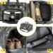 PANS Military Waterproof Duffel Bag with Shoes Compartment - Black Multicam | Tactical Outdoor Gym Bag for Sports Travel & Camping - Buy Online on SooperMarket.com