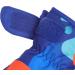 FAYHIJUN Waterproof Kids Mittens - Thermal Fleece Lined PU Palm Gloves for Boys Girls Age 7-9 - Ideal for Skiing, Snowboarding, Cycling - Blue - Buy Online on SooperMarket.com
