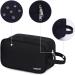 Travel Toiletry Wash Bag for Men and Women Traveling Dopp Kit Shaving Bag for Toiletries Accessories (Black) A-black - Buy Online on SooperMarket.com