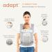 Ergobaby Adapt Carrier for Newborns | SoftFlex Mesh | 3 Positions | Slate Blue - Buy Online on SooperMarket.com