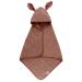 Bibs Hoodie Towel 0-2 years soft premium 100% organic OEKO-TEX certified cotton terry perfect after bath times with its super absorbent material Woodchuck Woodchuck Hoodie Towel