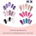 ND24 Naildesign Premium Geln gel Starter Set - Gel Kit with Adhesive Assembly French Sealing Gel LED Lamp Accessories - Made in Germany for Beginners - Buy Online on SooperMarket.com