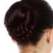 WIG ME UP HYD-6051-2/39 Hairpiece Bun - Braided Black Red Mix Chignon for Stylish Updos - Buy Online on SooperMarket.com
