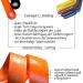 Bio-Line Light Cat Leash - 2m Biothane Leash in Orange for Small & Large Cats - Durable Comfortable with Hand Loop - Buy Online on SooperMarket.com