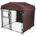 Trixie Deluxe Outdoor Dog Kennel System - Portable, Expandable, Lockable, Foldable, UV Protection - Medium Side Panel - Buy Online on SooperMarket.com