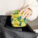 Lemon Tropical Sanitary Napkin Storage Bag | Menstrual Cup Pouch | Nursing Pad Holder | Portable Period Bag for Women & Teen Girls | Multi-colored - Buy Online on SooperMarket.com