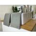 Zollner 10 Set Guest Towels - Soft & Strong Light Gray - 30x50 cm Hotel Quality - Washable Up to 60 C - Practical Hanger Included - Buy Online on SooperMarket.com