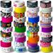 KUNMINGER 40 Rolls Washi Tape Set - 15 mm Wide Colored Masking Tape for Kids,Decorative Adhesive for DIY Crafts,Gift Wrapping, Scrapbooking Supplies,Bullet Journals,Planners,Party Decorations