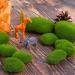 CCINEE 34pcs Artificial Moss Rocks - Perfect for Floral Arrangements, Fairy Gardens, and Crafting - Buy Online on SooperMarket.com