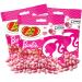 Jelly Belly Barbie Jelly Beans 80g Bag (Pack of 3) - Gum Strawberry Cheesecake Jewel Very Cherry Cotton Candy and Strawberry Boba Milk Tea Fun Portable and Perfect for Gifting or Enjoying On-the-Go 80g (Pack of 3)
