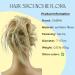 CAISHA Jumbo Haardich Hairgumi - Dutt Flora Updos for Bridal Hairstyles | Wavy DM17cm in Blond Mix G11F & #28T613 - Buy Online on SooperMarket.com