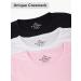 Cooraby 3 Pack Girls' Cotton Long Sleeve Thermal Tops with Lace - 4T Black White Light Pink - Buy Online on SooperMarket.com