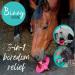 Bizzy Ball Horse Toy Black | Bizzy Lick Holder Reduce Boredom in Horses | Innovative Design | Peppermint Essential Oil included | 847g - Buy Online on SooperMarket.com