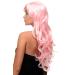WIG ME UP Long Pink Curly Wig with Bangs 70cm Wavy Side Parting Hair (9204S-T2333) | International Shipping Available - Buy Online on SooperMarket.com