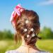 24 Pcs Mini Pearl Flower Hair Clips Set - Retro Style Decorative Hair Accessories for Women & Girls - White - Buy Online on SooperMarket.com