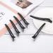 Aimike 6pcs Professional Hair Clips for Styling Sectioning - Non-Slip Duck Billed Clips for Salon and Home Hair Cutting - Black 10.9cm - Buy Online on SooperMarket.com