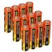 Exell Battery AA Super Heavy-duty Battery Pack of 12