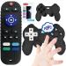 BIGSPINACH Teething Video Game Control Toy Teether Remote Control for Baby Black Black Game Teether&Black TV