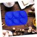 DECHOUS 2 Pcs Six Egg Mold Silica Gel 3D Gift Biscuit - Buy Online on SooperMarket.com