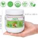 Organic Coconut Oil 500ml for Cooking Baking Hair Skin Body Face - Extra Virgin Natural Pure Cold-Pressed Unrefined - Vegan Keto Paleo Gluten Free - Buy Online on SooperMarket.com