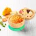Suction Bowl Set for Babies & Toddlers | Bamboo Wood Feeding Bowl with Lid & Spoon | Stay Put Tableware for Easy Cleaning | Ideal for Weaning Journey - Buy Online on SooperMarket.com