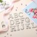 26 Piece Rhinestone Iron On Patch A-Z Alphabet Applique in Colorful White - DIY Craft Supplies - Buy Online on SooperMarket.com