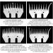 Professional Stainless Steel Sonk Sheep Shears - Universal Electric Wool Cutter Replacement Blades for Alpacas & Goats (9 Tooth Straight Blade) - Buy Online on SooperMarket.com