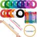 Aodaer 288 Pieces Loom Potholder Loops | Elastic Weaving Craft Refill Kit | Multiple Colors for DIY Crafts | Compatible with 7 Inch Loom - Buy Online on SooperMarket.com