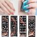 NICENEEDED Dreamcatcher Nail Art Stamping Kit - 6 Templates, 1 Stamper, 1 Scraper, Manicure Tool for DIY Decoration - Style 5 - Buy Online on SooperMarket.com