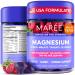 MAREE Magnesium Gummies for Calm & Relax - Vitamin D3 K2 & B6 Complex with Magnesium Glycinate Citrate Taurate & Malate for Immune System Support 60 Gummy Gems Raspberry 60 Count (Pack of 1)