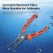 RUNCL Fishing Plier  Fish Lip Gripper Kit  Fishing Remover Extractor  Multi-Function Fishing Tools for Saltwater  Freshwater  Ice Fishing  Premium Fishing Gifts for Men A: 8" Orange Plier Gripper Kit - Buy Online on SooperMarket.com