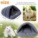 Jetisva Soft Fleece Guinea Pig Bed and Hideway Warm Hamster Bedding Rat Bedding House Small Animal Cave Bed Guinea Pig Sleeping Bag for Small Pet Chinchilla Ferret Squirrel Hedgehog Rabbit 11X15 Inch - Buy Online on SooperMarket.com