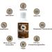 Foodtastic Flavor Drops Chocolate 50ml | Calorie-Free & Sugar-Free Aroma | Flavrops Taste Enhancer - Buy Online on SooperMarket.com