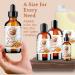 Organic Sweet Almond Oil 4oz - Bella Terra Oils | Pure Cold-Pressed Vitamin E Rich - Luxurious Skin Care - Buy Online on SooperMarket.com