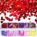 4 Boxes Iridescent White Nail Glitter Mylar Flakes - Nail Art Confetti Sequins for Makeup, Nails & Resin Crafts | LoveOurHome - Buy Online on SooperMarket.com