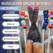 SB SOX Compression Socks (15-20mmHg) for Men & Women - 3 Pairs | Large-X-Large | Solid Black | All Day Comfort - Buy Online on SooperMarket.com
