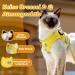 Supet Cat Dishes: Soft Yellow Cat Vest for Kittens & Small Dogs (M 33-38 cm) | International Shipping - Buy Online on SooperMarket.com