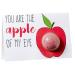 Bomb Cosmetics Apple of My Eye Blastercard | A Fizzing Bath Blaster & a Greetings Card in one