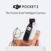 DJI Pocket 2 Creator Combo | 3-Axis Gimbal Stabilizer with 4K Camera | Face Tracking | YouTube Vlog | Portable Video Camera - Black - Buy Online on SooperMarket.com